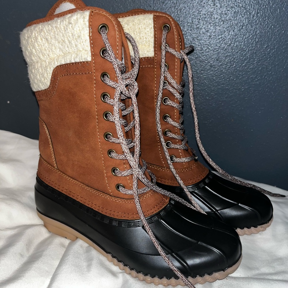 Cute duck boots